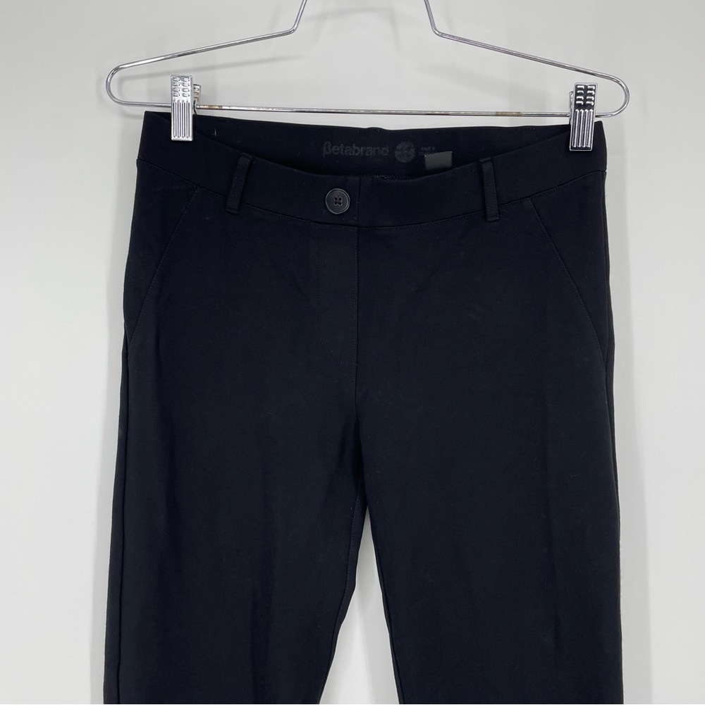 Betabrand Dress Pant Yoga Pants Straight-Leg Classic - Picture 4 of 7